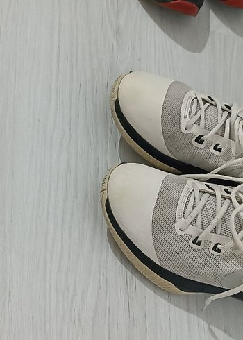 Nike Beyaz Gri Basketbol Ayakkabısı - Görsel 2