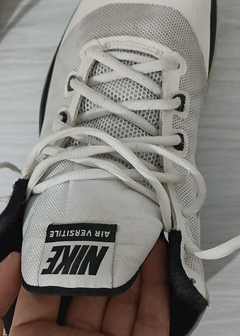 Nike Beyaz Gri Basketbol Ayakkabısı - Görsel 4