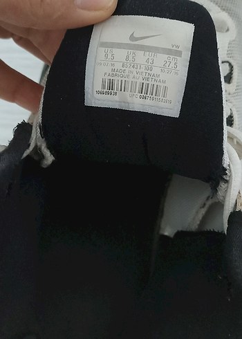 Nike Beyaz Gri Basketbol Ayakkabısı - Görsel 8