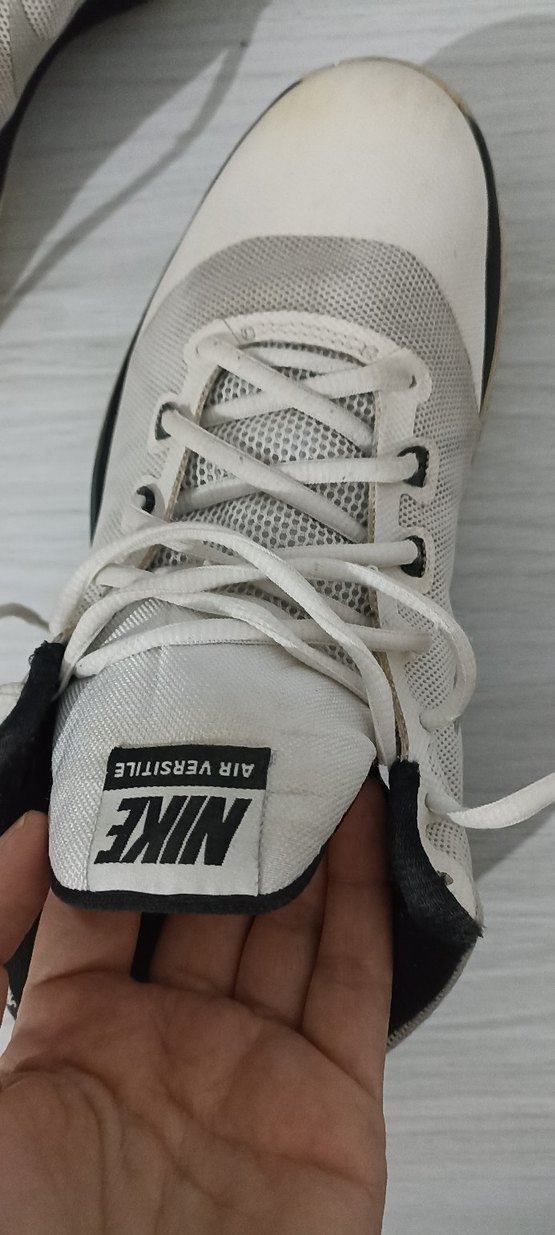 Nike Beyaz Gri Basketbol Ayakkabısı - Görsel 4