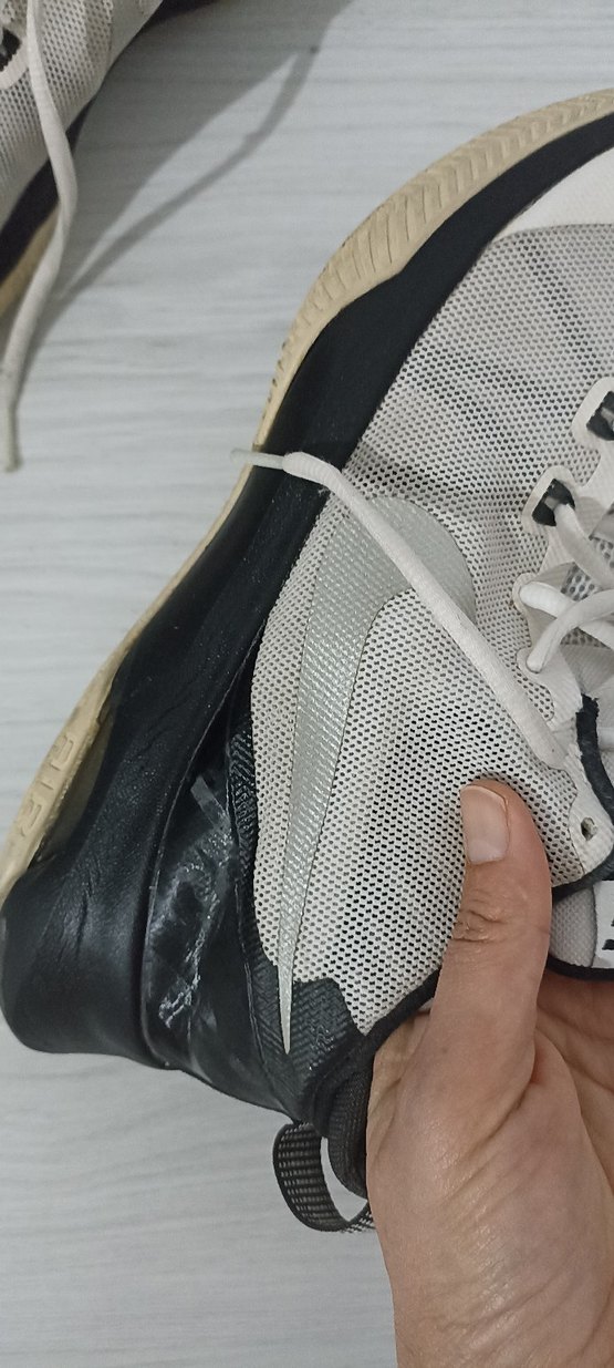 Nike Beyaz Gri Basketbol Ayakkabısı - Görsel 5