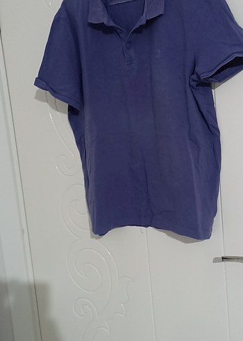 Mavi Mavi Erkek Mor V Yaka Kısa Kollu Slim Fit Tişört