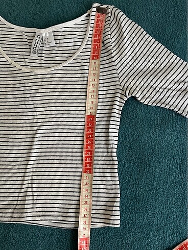 xs Beden beyaz Renk Hm crop