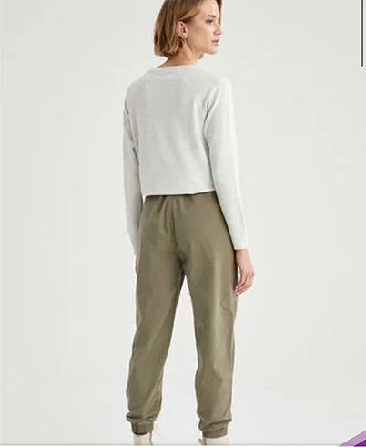 40 Beden Defacto jogger kargo pantolon haki