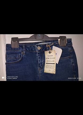 36 Beden Kot pantolon kullanılmamış