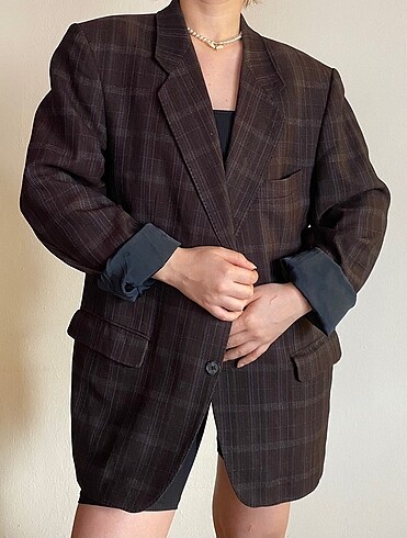 Kahve blazer