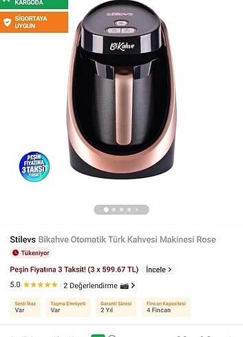 Türk kahvesi makinesi 