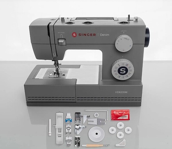 Singer heavy Duty HD6335 denim dikiş makinesi (özel üretim )