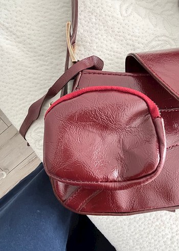 Diğer Kadın kol çantası deri bordo