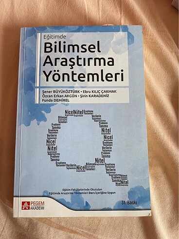 eğitimde bilimsel araştırma yöntemleri - şener büyüköztürk, ebru