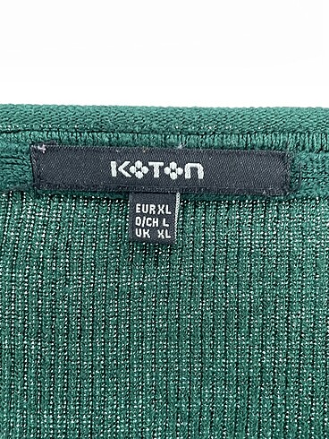 xl Beden yeşil Renk Koton Kazak / Triko %70 İndirimli.