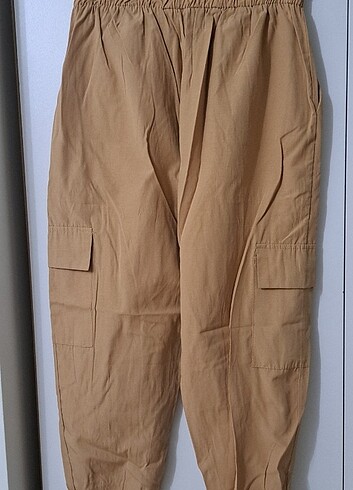 Kargo cep lastikli pantolon