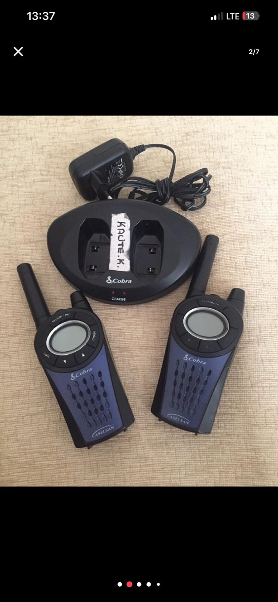 Aselsan S.Cobra Mavi Telsiz Seti - Görsel 2