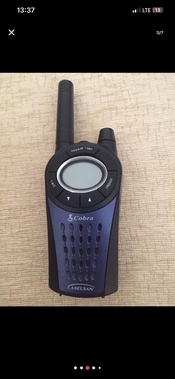 Aselsan S.Cobra Mavi Telsiz Seti - Görsel 3