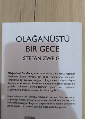 Beden Olağanüstü Bir Gece Romanı