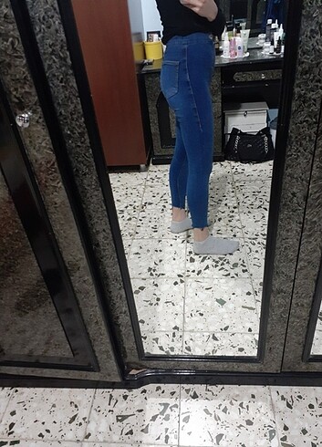 s Beden mavi Renk Kot pantolon