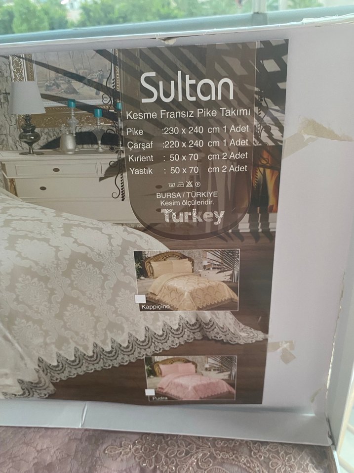 Kesme Fransız Pike Takımı (Sıfır Ürün) - Görsel 2