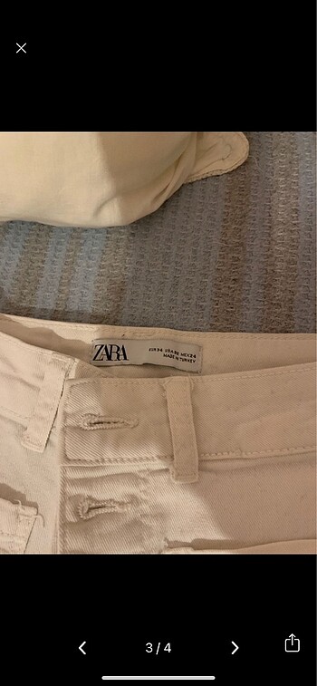xs Beden zara pantolon