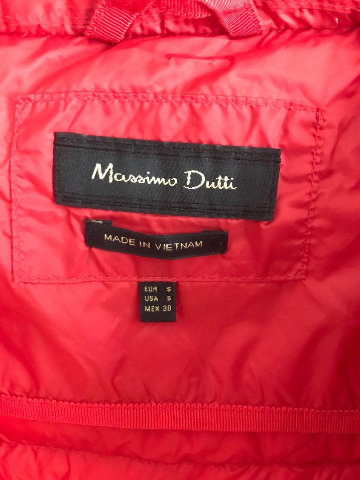 Kırmızı Fermuarlı Kadın Mont - Görsel 3