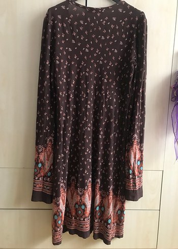 Bohem V Yaka Uzun Kollu  Tunik - Görsel 4