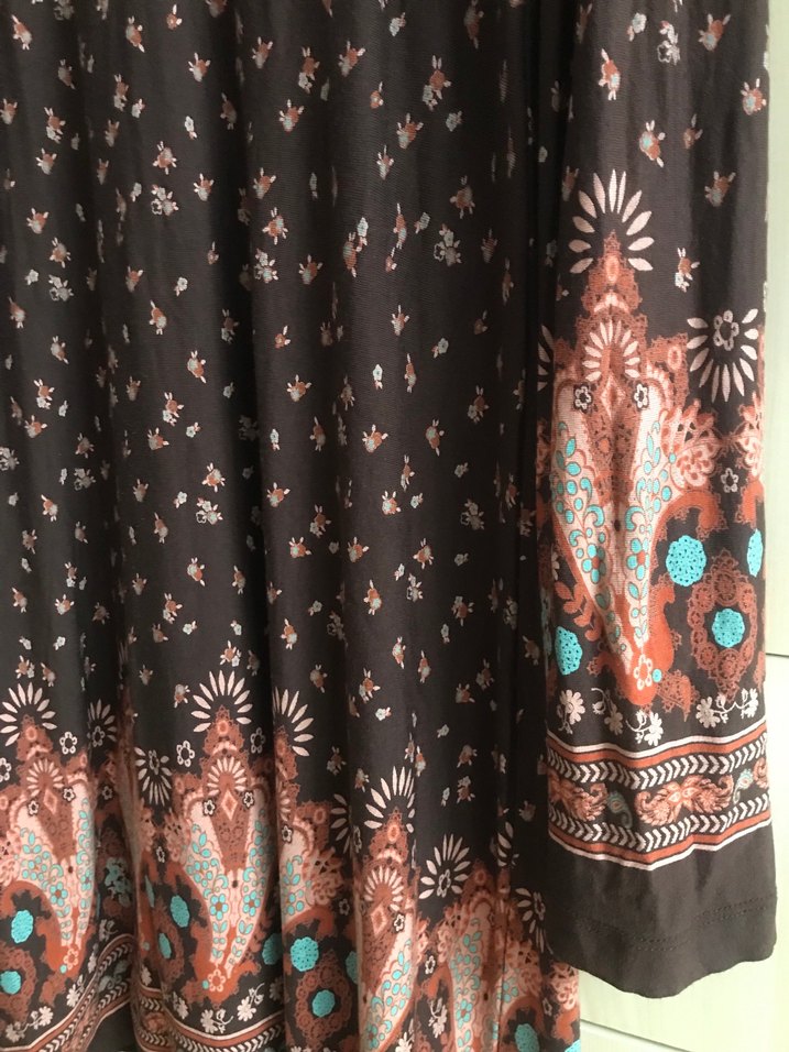 Bohem V Yaka Uzun Kollu  Tunik - Görsel 5