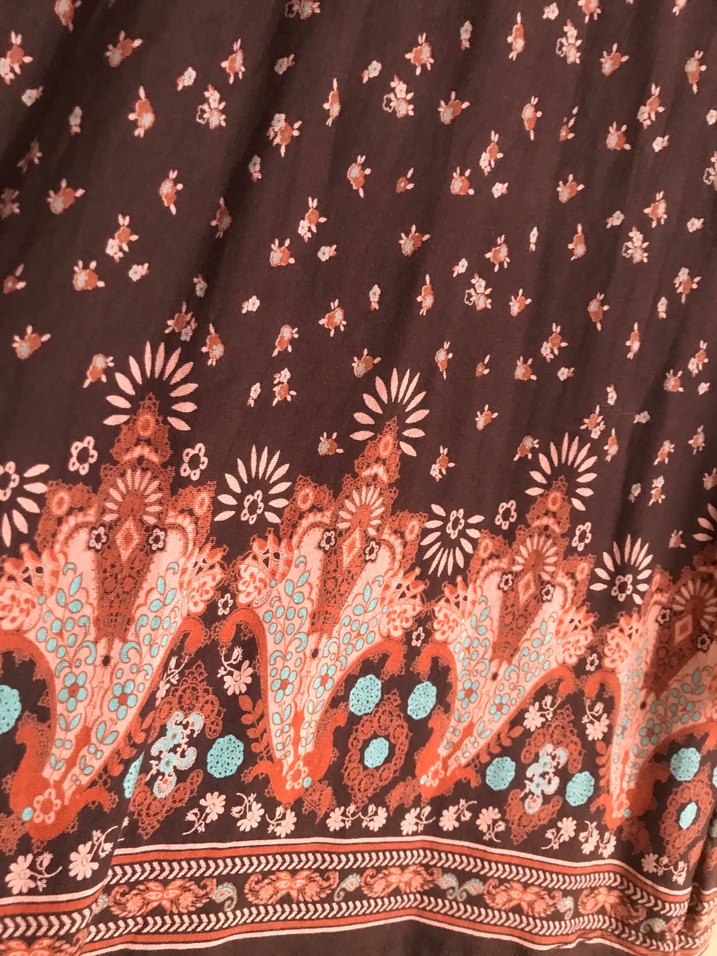 Bohem V Yaka Uzun Kollu  Tunik - Görsel 2