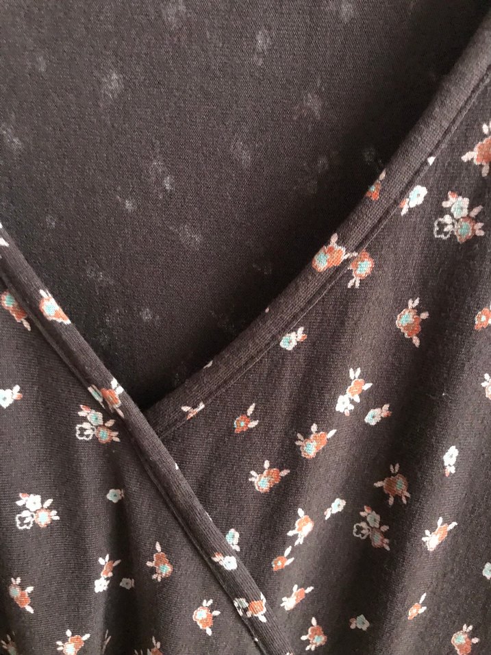 Bohem V Yaka Uzun Kollu  Tunik - Görsel 3