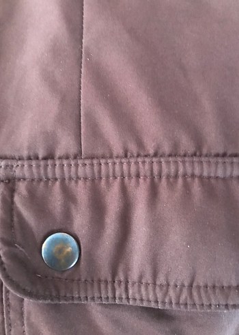 Kahverengi Kemerli Midi Kadın Ceket - Görsel 6