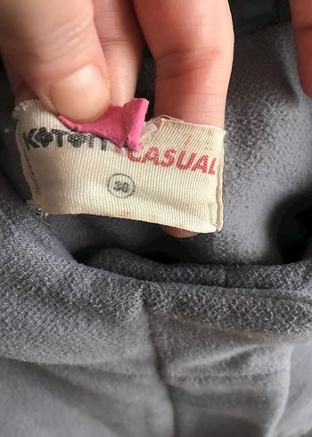 Kapüşonlu Gri Kaban - Görsel 3