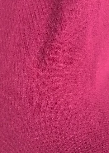 Bordo Uzun Kollu Midi Elbise - Görsel 5