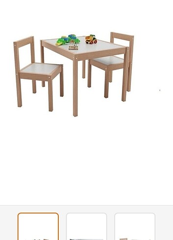 Çocuk masa sandalye  - Görsel 7