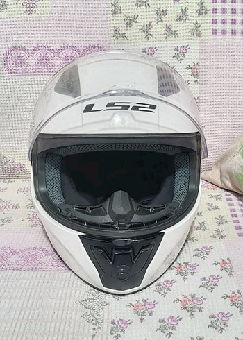 Beyaz LS2 Motosiklet Kaskı - Görsel 2