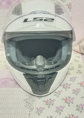 Beyaz LS2 Motosiklet Kaskı - Görsel 3