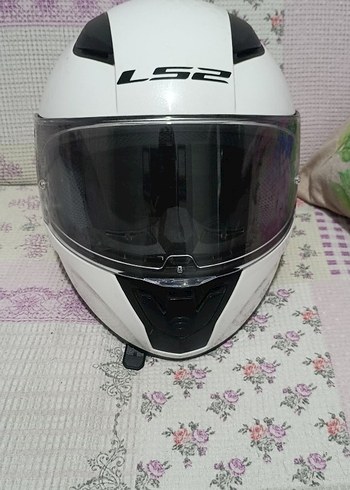 Beyaz LS2 Motosiklet Kaskı - Görsel 4