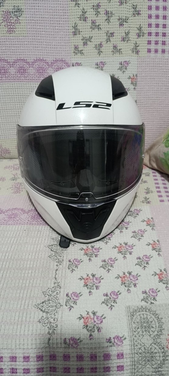 Beyaz LS2 Motosiklet Kaskı - Görsel 4