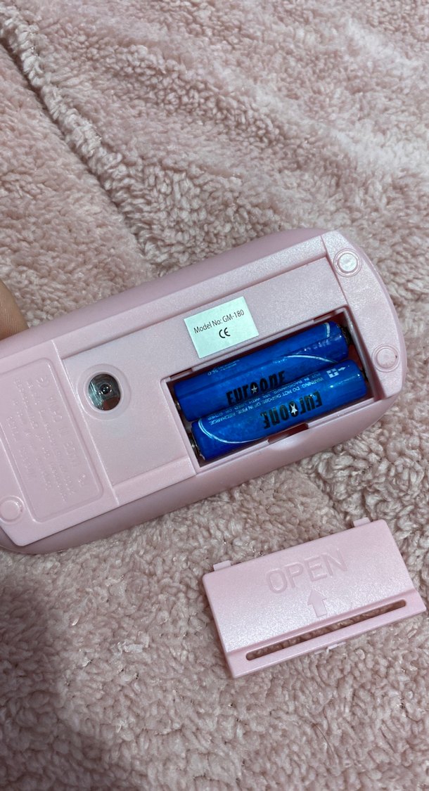 Pastel Pembe Kablosuz Mouse - Görsel 3