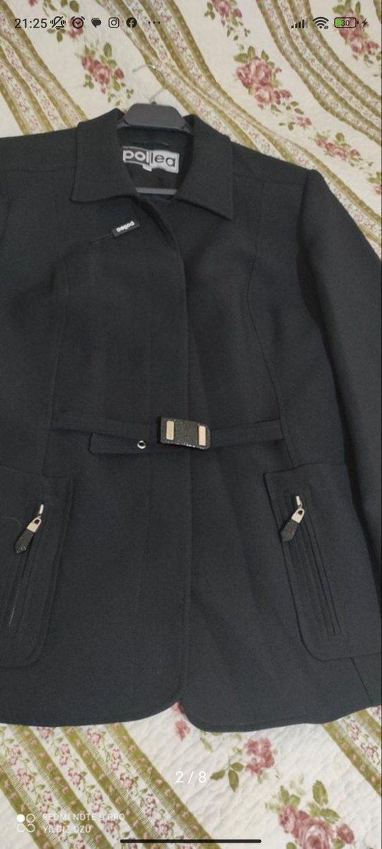 Pollea Siyah  Kadın ceket - Görsel 2