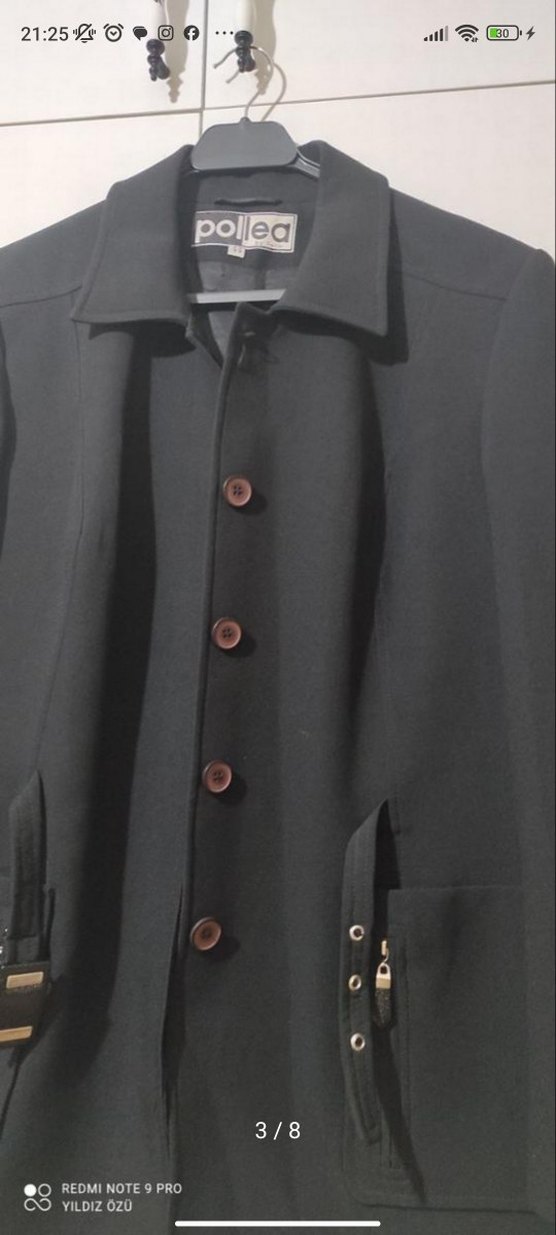 Pollea Siyah  Kadın ceket - Görsel 3
