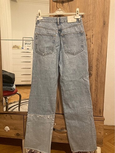 Pull and Bear Düz paça jean