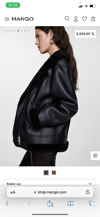 Mango biker mont