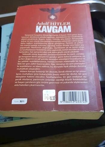 Beden Adolf Hitler - Kavgam Tam Metin