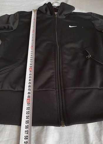 Nike Siyah Fermuarlı Sweartshirt - Görsel 7