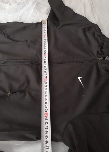 Nike Siyah Fermuarlı Sweartshirt - Görsel 6