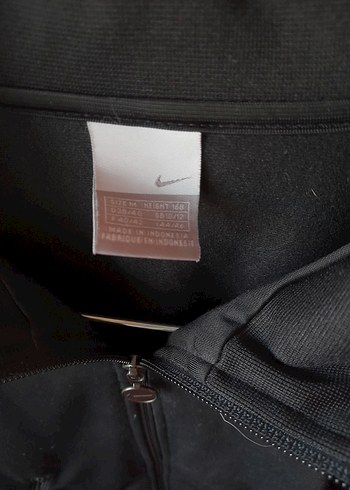 Nike Siyah Fermuarlı Sweartshirt - Görsel 5