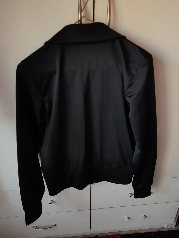 Nike Siyah Fermuarlı Sweartshirt - Görsel 2