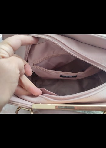 Pudra  Kadın Omuz Çantası - Görsel 4