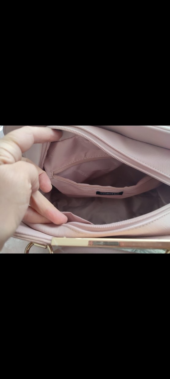 Pudra  Kadın Omuz Çantası - Görsel 3