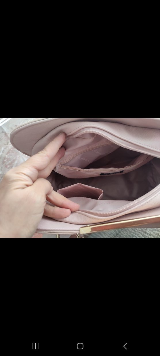 Pudra  Kadın Omuz Çantası - Görsel 5