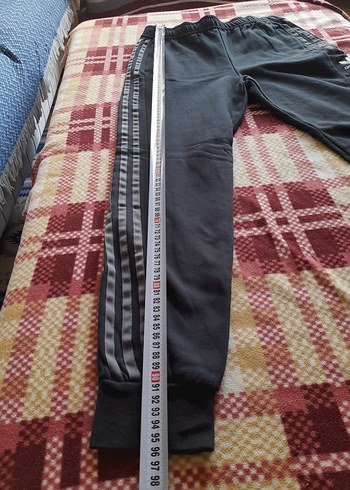 Adidas L beden Siyah Eşofman Altı - Görsel 5