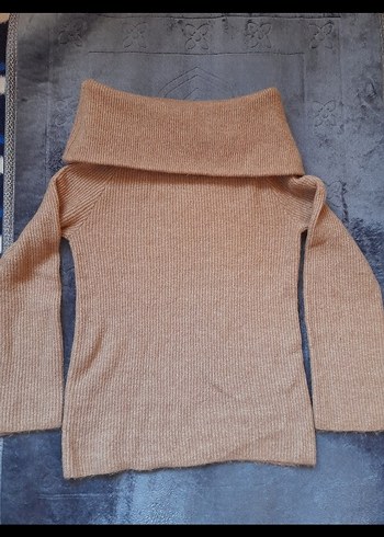 H&M XXS beden Yünlü Kadın Triko Bluz - Görsel 2